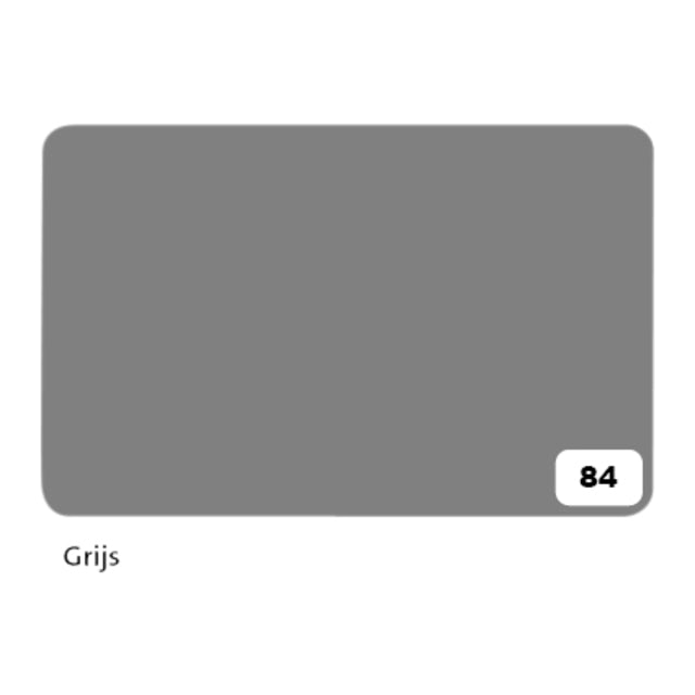 Folia Paper - Fotokarton Folia 2-seitig 50x70cm 300gr Nr84 grau | 10 Stück