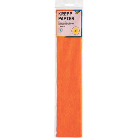 Folia Paper -  Crepepapier folia 50x250cm 10vel 109 oranje