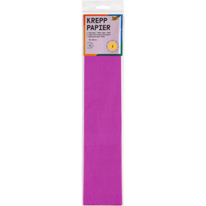 Folia Paper -  Crepepapier folia 50x250cm 10vel 154 donkerroze