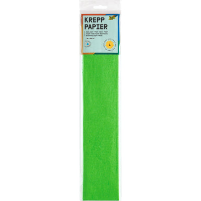 Folia Paper -  Crepepapier folia 50x250cm 10vel 140 geelgroen | 10 stuks