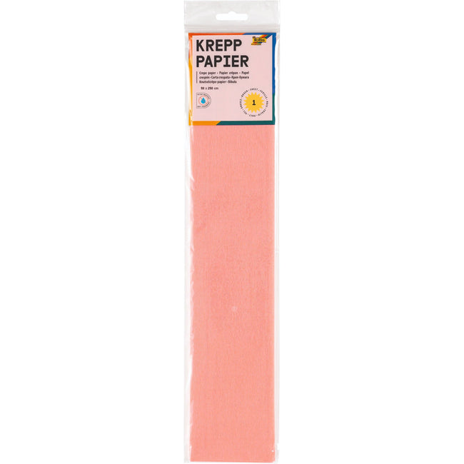 Folia Paper -  Crepepapier folia 50x250cm 10vel 176 roze | 10 stuks