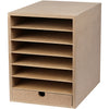 Creotime - Rangement papier Creativ Company hxlxp 31,5x24,3x32cm MDF