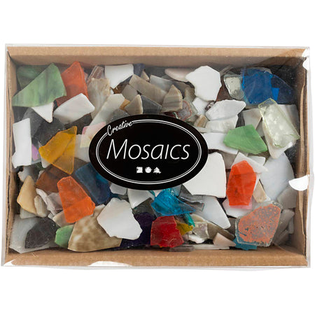 Creotime - Mosaic Creativ Company format 8-20mm épaisseur 2-3mm 2kg assortis