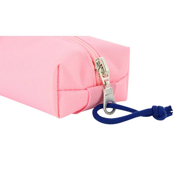 Oxford - Trousse rectangle rose | 5 pièces
