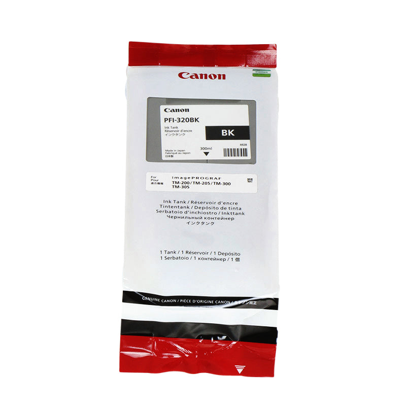 Canon -  PFI-320BK inktcartridge 1 stuk(s) Origineel Zwart