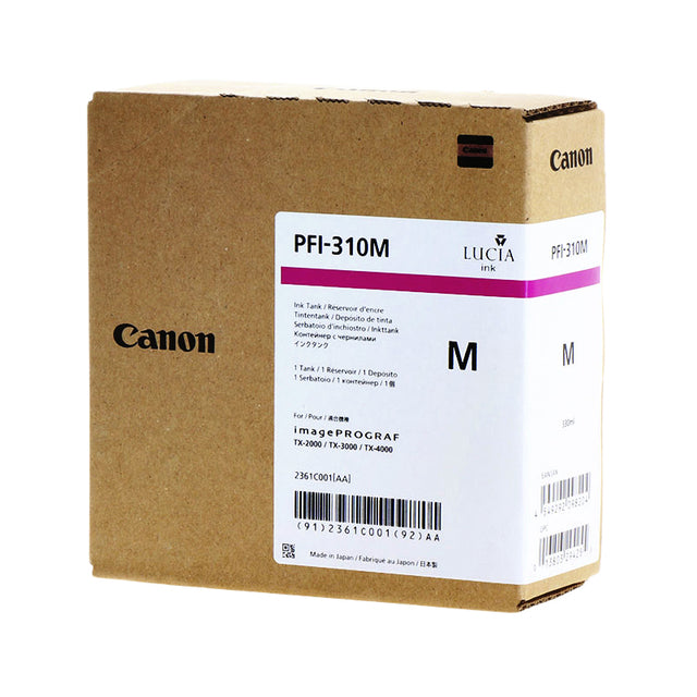 Canon -  Inktcartridge  pfi-310 rood