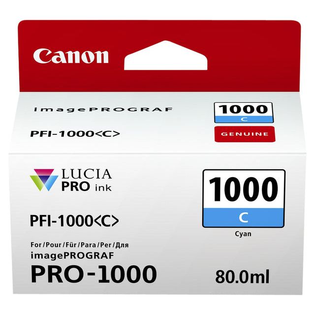 Canon - Inktcartridge  pfi-1000 blauw