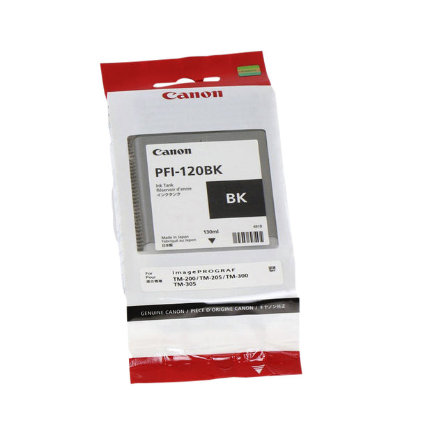 Canon -  PFI-120BK inktcartridge 1 stuk(s) Origineel Zwart