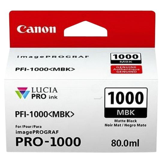 Canon - Cartouche d'encre pfi-1000 noir mat