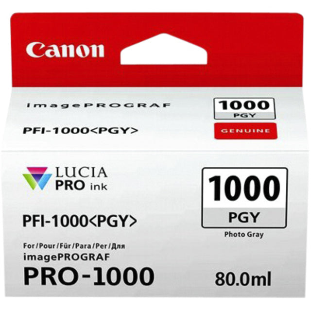 Canon - Cartouche d'encre pfi-1000 photo gris