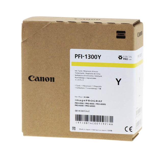 Canon - Inktcartridge canon pfi-1300 geel