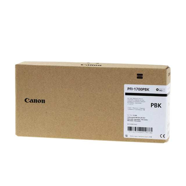 Canon - Inktcartridge  pfi-1700 foto zwart