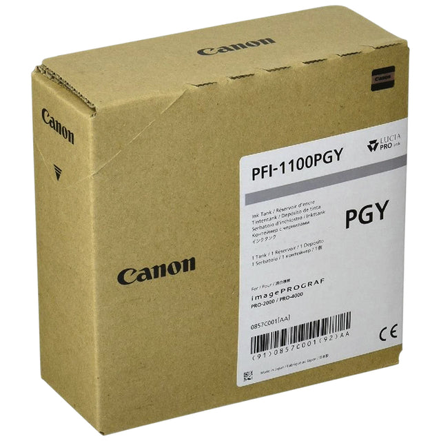 Canon - Tintenpatrone Canon PFI -1100 Foto grau