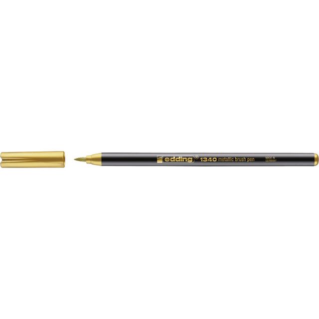 Edding - Brushpen edding 1340 metallic goud