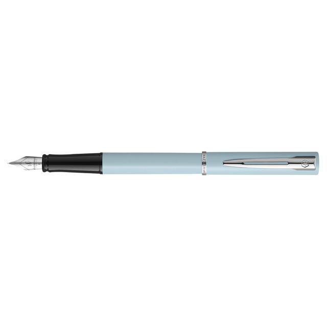 Waterman - Stylo plume Allure bleu pastel CT fin