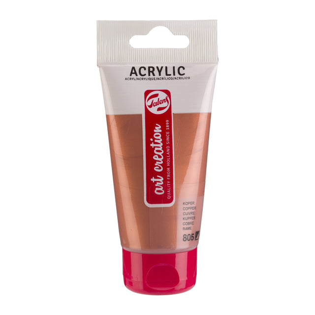 Talens Art Creation - Peinture acrylique Art Creation 805 cuivre tube de 75ml