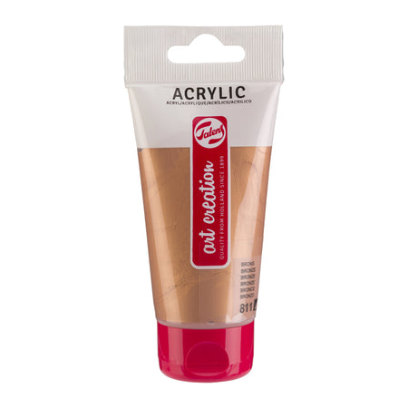 Talens Art Creation - Peinture acrylique Art Creation 811 bronze tube de 75ml | 3 pièces