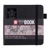 Sakura -  Schetsboek 80 witte vellen 120x120mm zwart | 5 stuks