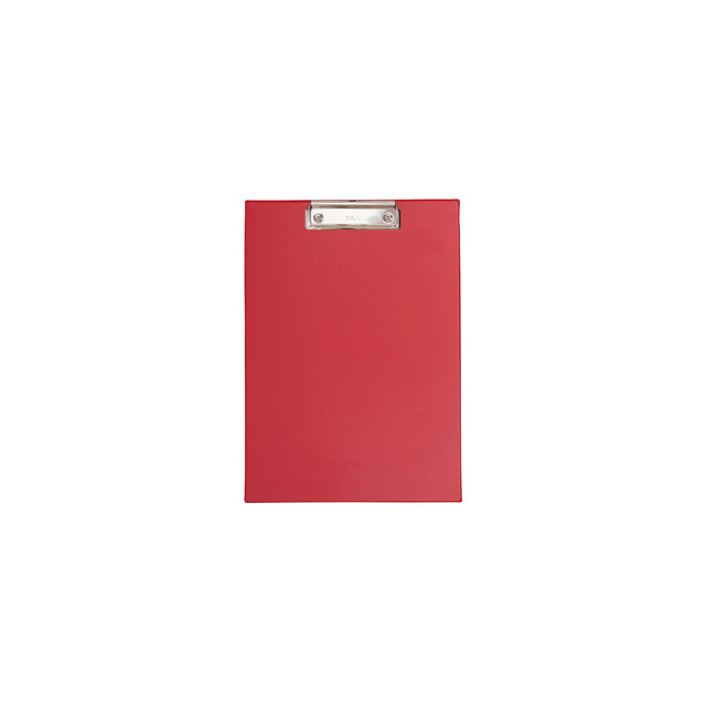 Maul - klemplaat Poly, PP folie, A4 staand, rood