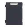 Maul - Etui porte-bloc marche A4 debout avec compartiment de rangement ouverture latérale PP noir