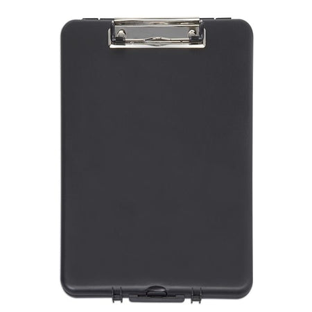 Maul - Etui porte-bloc slim A4 debout avec compartiment de rangement ouverture supérieure PP noir