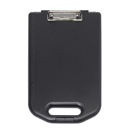 Maul - Etui porte-bloc large A4 portrait avec compartiment de rangement grande ouverture supérieure PP noir