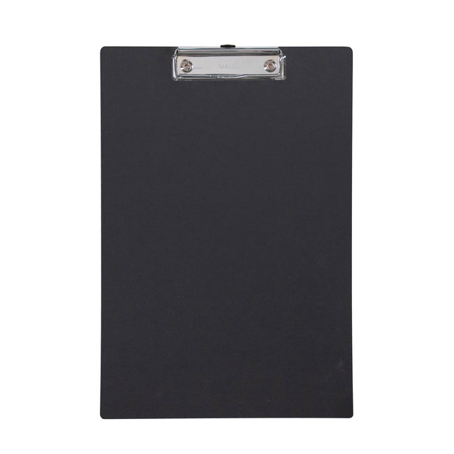 MAUL - Porte-bloc balance A4 portrait carton renforcé 3mm noir | 12 pièces
