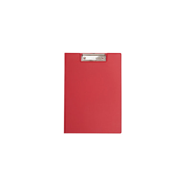 Maul -  Klembordmap  poly a4 staand pp-folie rood | 12 stuks