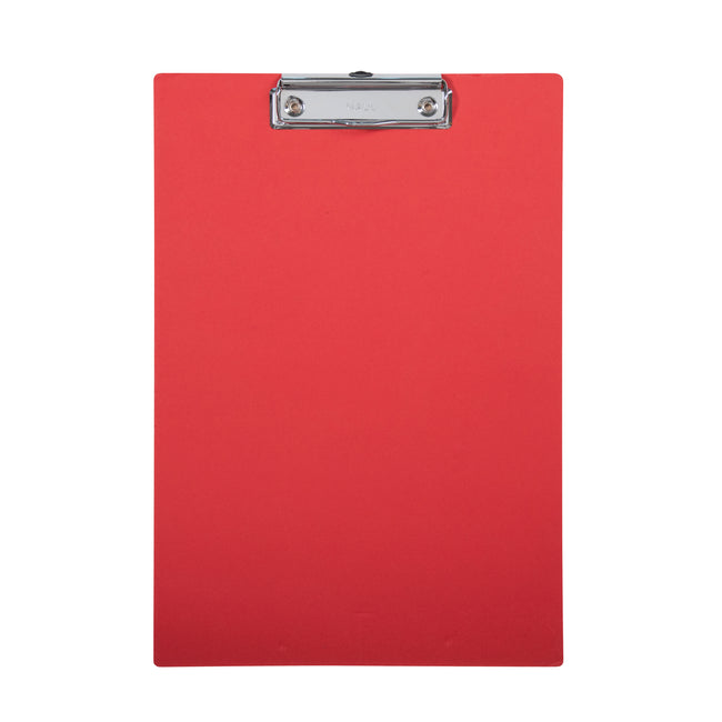 MAUL - Porte-bloc balance A4 portrait carton renforcé 3mm rouge | 12 pièces