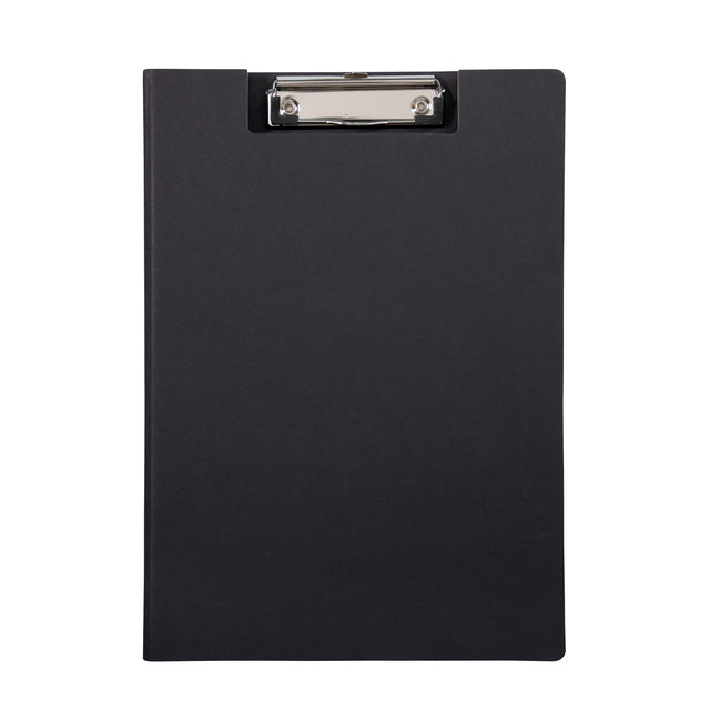 Maul - Porte-bloc presse-papiers balance A4 dos en carton renforcé 8mm noir