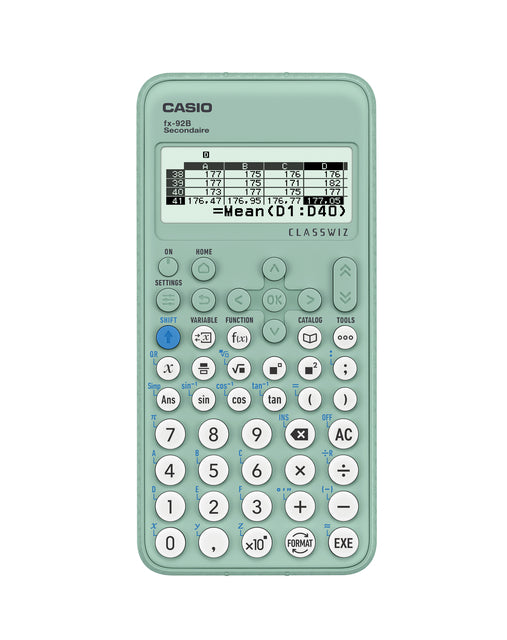 Casio - calculatrice scientifique FX92B Secondaire