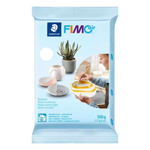 FIMO - Montage Clay Fimo Air blanc, 500 g Costume