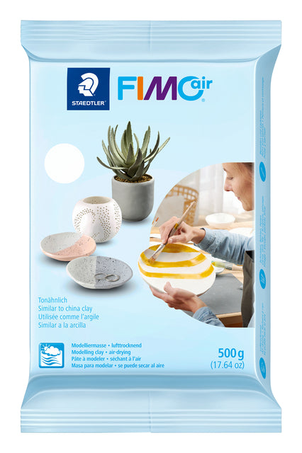 Fimo - Pâte à modeler Air 500gramme blanc