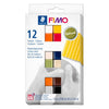 Fimo Staedtler - Clay Fimo Soft Color Packung mit 12 natürlichen Farben