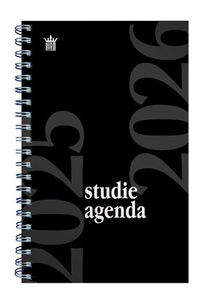 Ryam -  Schoolagenda 2026-2027  studie 7d/2p sp zwart