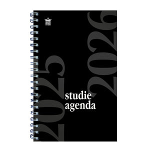 Ryam -  Schoolagenda 2026-2027  studie 7d/2p sp zwart