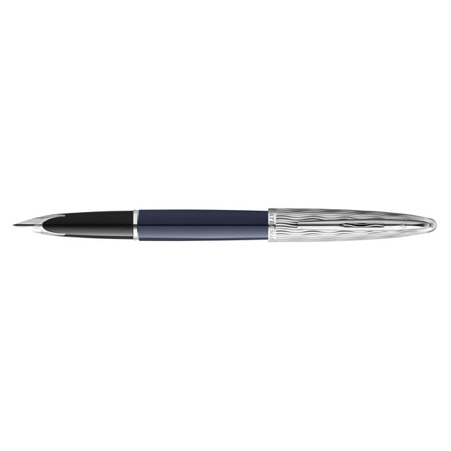 Waterman - Stylo plume Carène L'essence du bleu deLuxe CT moyen