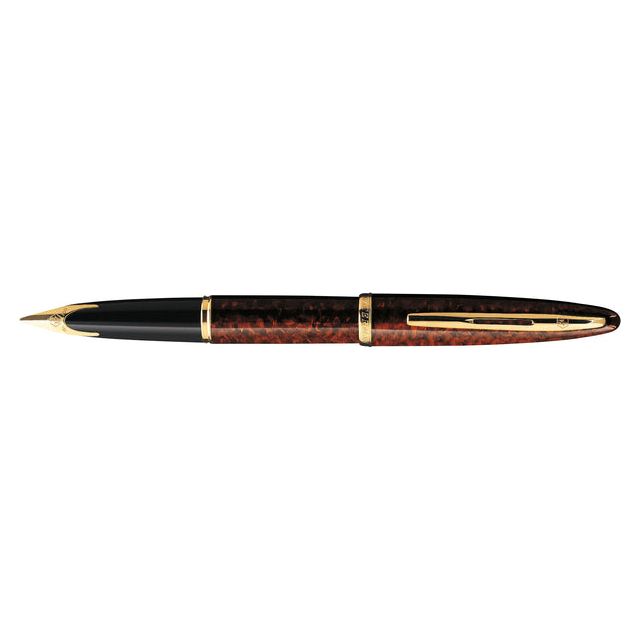 Waterman - Vulpen carene marine gt m amber