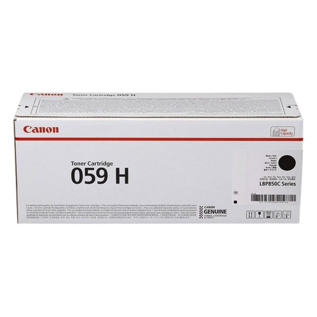 Canon -  059H BK tonercartridge 1 stuk(s) Origineel Zwart