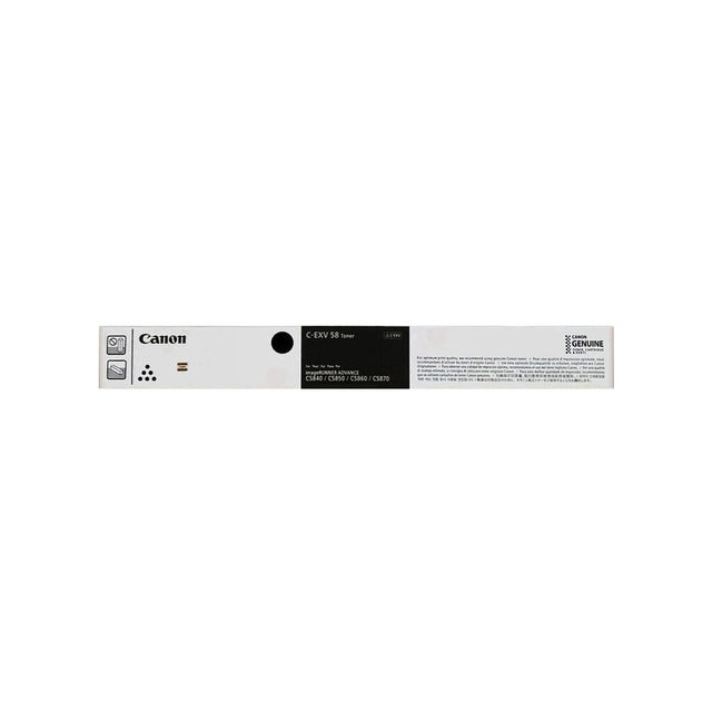 Canon - Cartouche toner C-EXV 58 noir