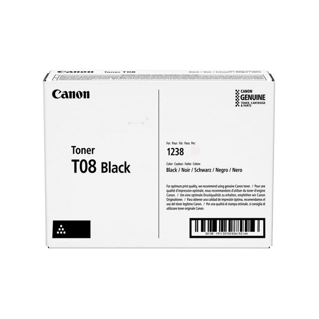 Canon - Tonercartridge Canon T08 Black