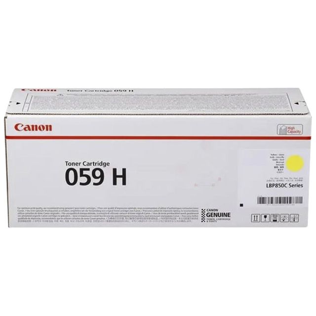 Canon - Tonercartridge Canon 059H Gelb