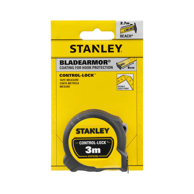 Stanley - Maßband Control-Lock 3 Meter 19mm