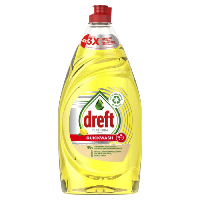 Dreft - Geschirrspülmittel Lemon Quickwash 780ml | 8 Stück
