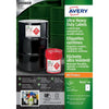 Avery - Étiquette B4775-50 210x297mm polyéthylène blanc 50 étiquettes