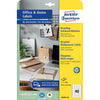 Avery Zweckform - Étiquette Zweckform LR3657-10 48,5x25,4mm blanc recyclé 400 pièces