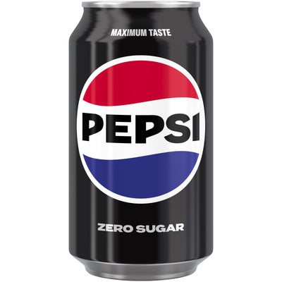 Pepsi - Boisson gazeuse Max cola canette 330ml | 24 pièces