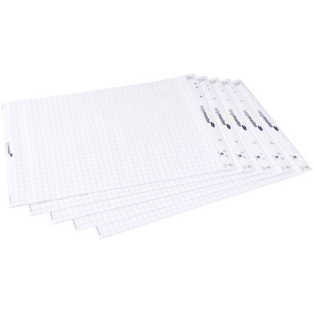 Legamaster - Papier paperboard carré 20 feuilles 5 pièces