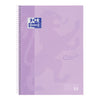 Oxford - Notizbuch Touch Peabook A4+ 4-Loch-Linie 80 Blatt Pastellviolett