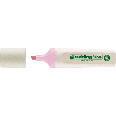 Edding - Textmarker 24 EcoLine Pastellrosa | 10 Stück